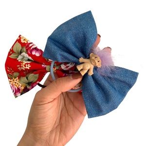 Set of 2 Handmade Bow Hair Ties
